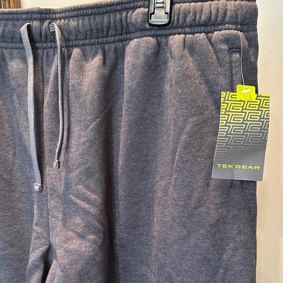 Tek Gear ultra soft fleece men’s Gray Sweatpants NWT XL - Picture 4 of 10